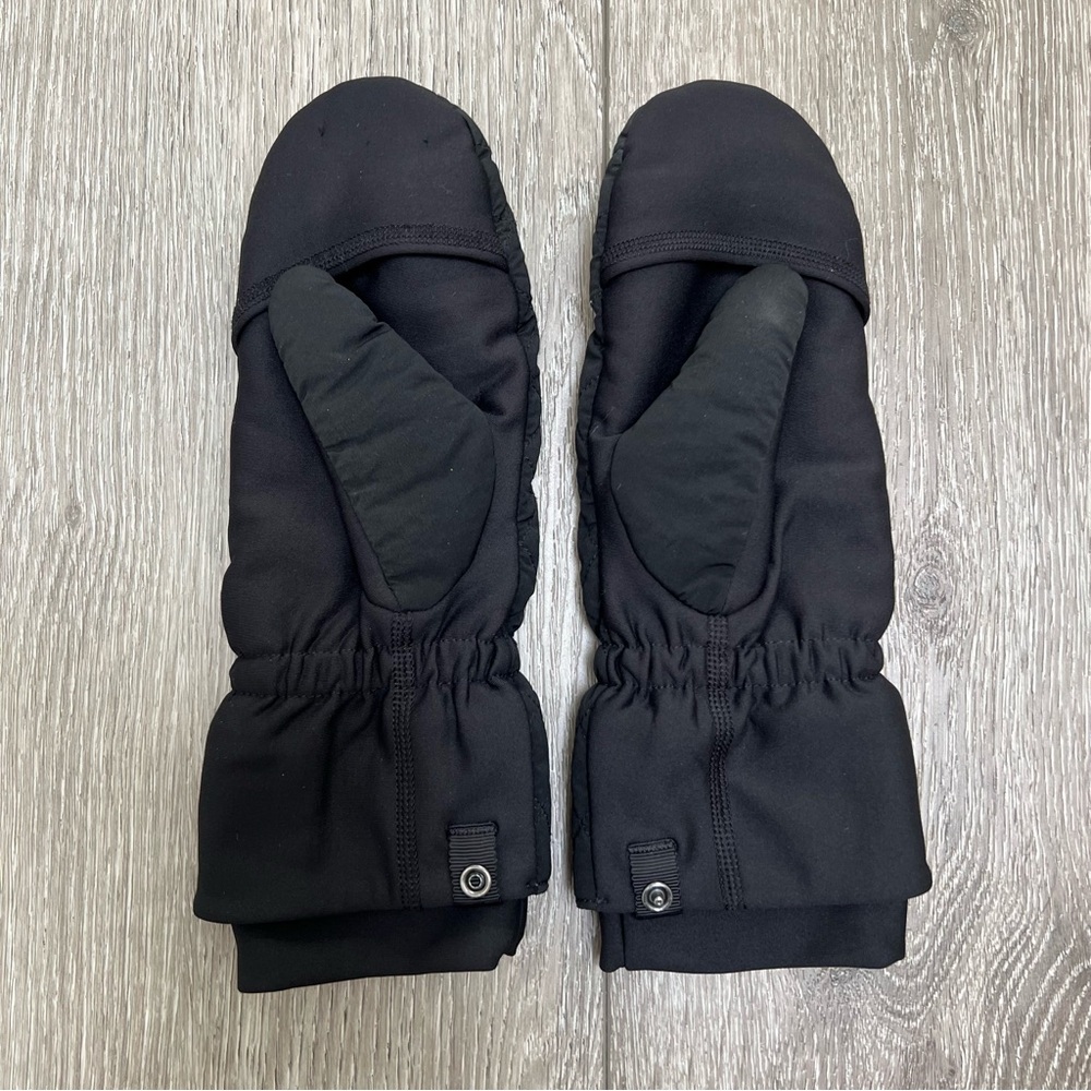 LULULEMON NO SHIVERS MITTENS II BLACK - Picture 3 of 8